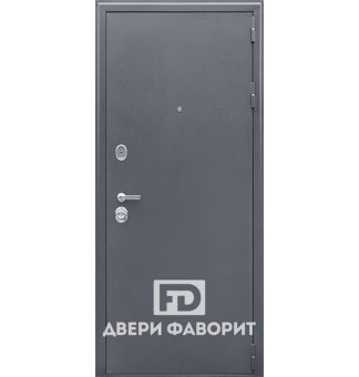 Дверь стальная (терморазрыв) покрыта цинкогрунтом