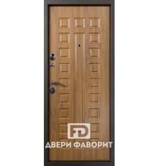 Дверь для улицы с филёнчатым МДФ